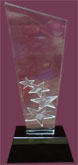 Corporate gifts-Crystal Trophy Bangalore