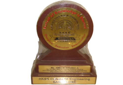 Corporate gifts-Wooden Trophy Bangalore