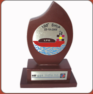 Corporate gifts-Wooden Trophy Bangalore